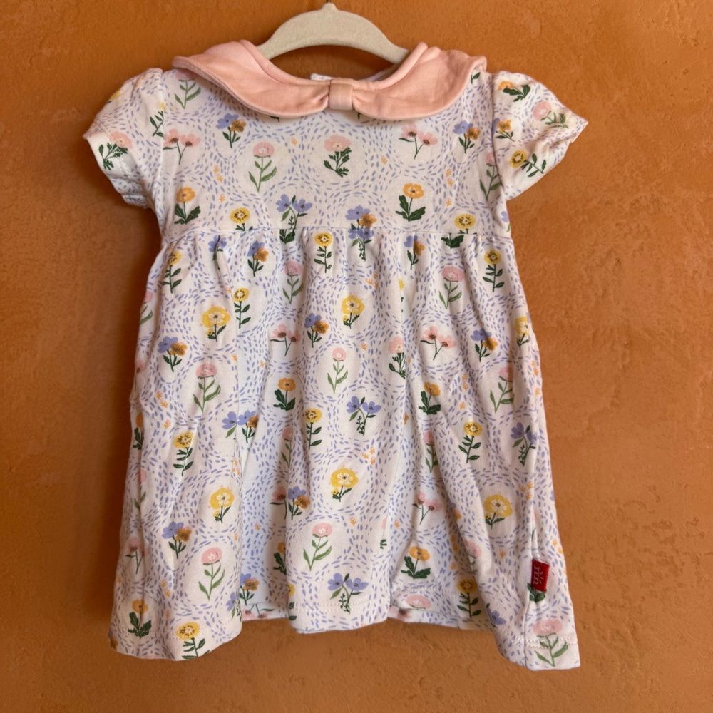 Magnetic Me Organic Cotton Floral Baby Dress 6–9 Months
